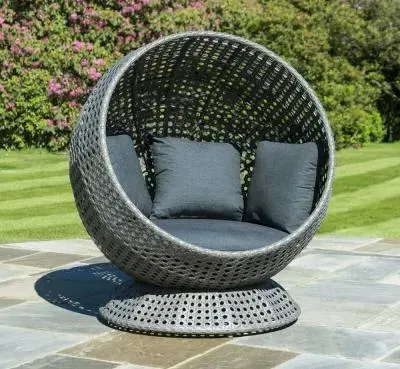 Monte Carlo Garden Hanging Chair - Grey