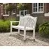 New England Turnberry 5ft Garden Bench - White