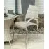 Ocean Pearl Fiji Stacking Garden Dining Armchair - Pearl