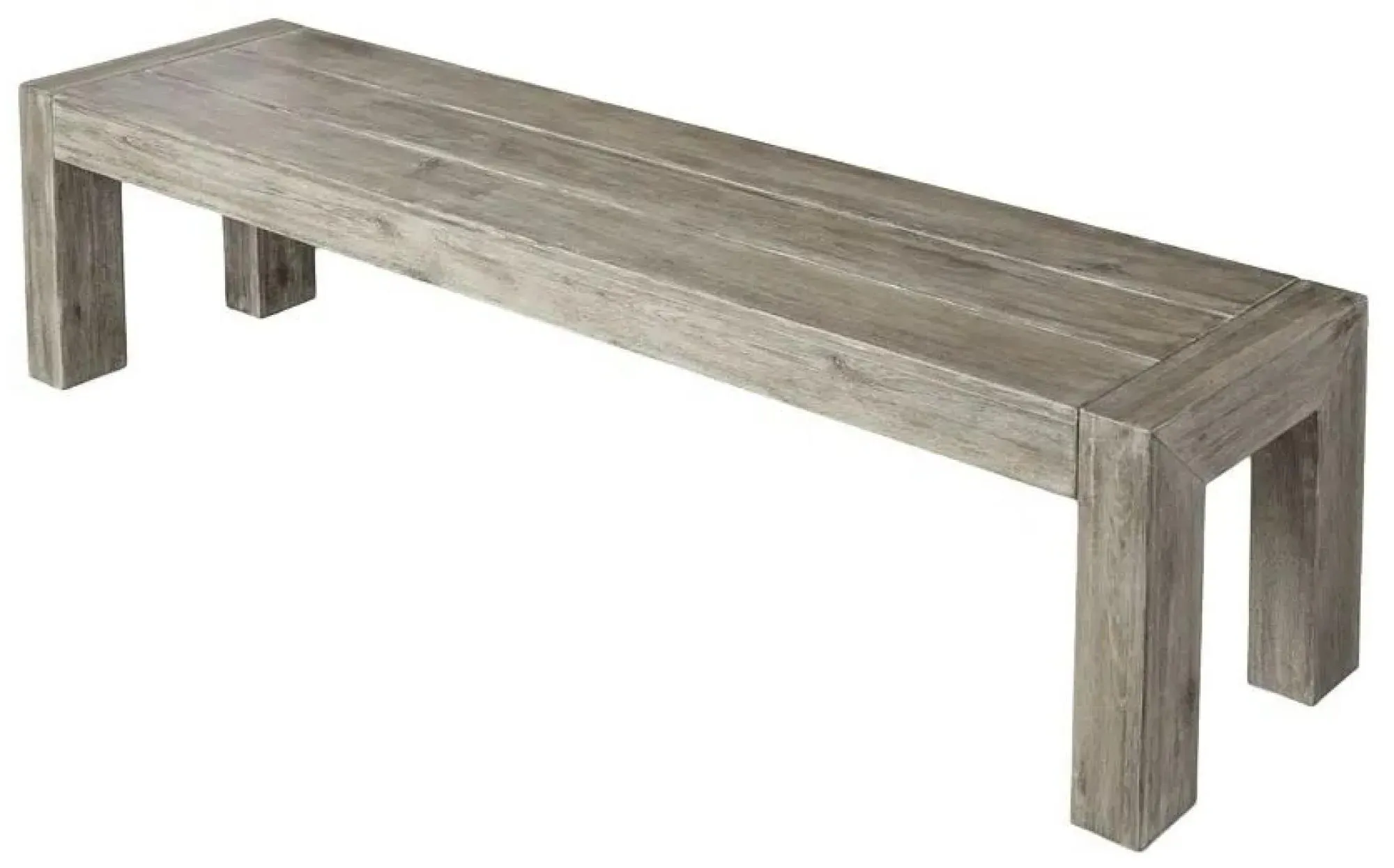 Old England Garden Dining Bench - Grey