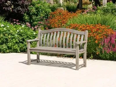 Old England Turnberry 5ft Garden Bench - Grey
