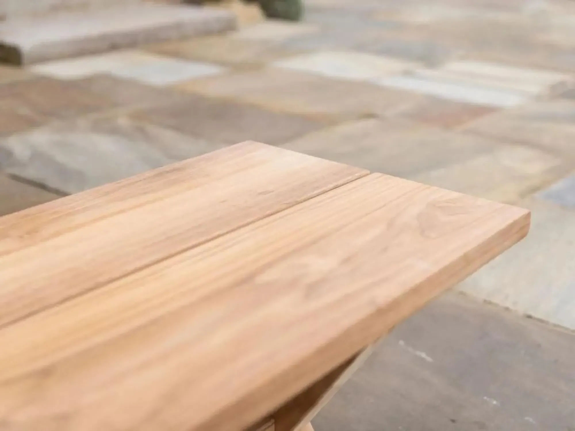 Plank Garden Dining Bench - Teak