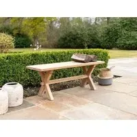 Plank Garden Dining Bench - Teak