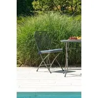 Portofino Folding Garden Chair Set - Powder Coated