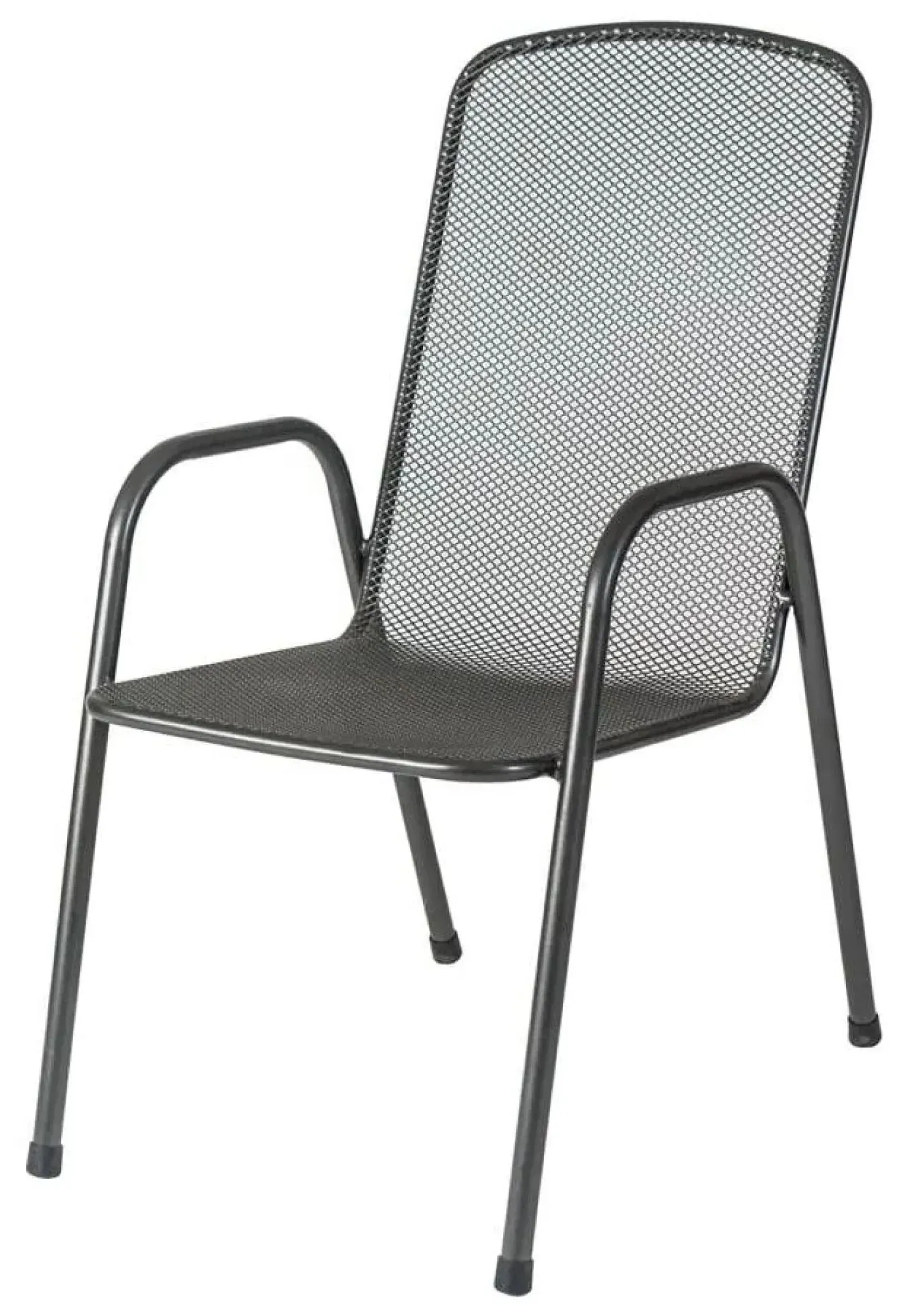 Portofino Highback Stacking Armchair - Powder Coated