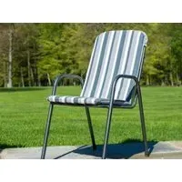 Portofino Highback Stacking Armchair - Powder Coated