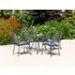Portofino Round Garden Dining Table - Powder Coated