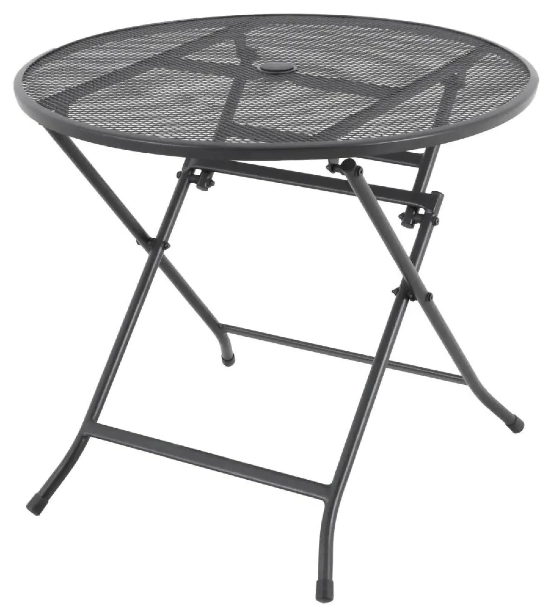 Portofino Round Garden Folding Table - Powder Coated