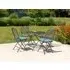 Portofino Round Garden Folding Table - Powder Coated