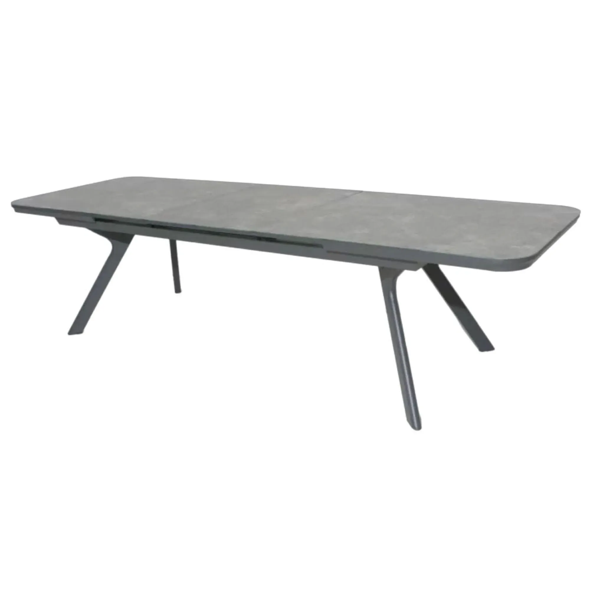 Rimini 10-12 Seater Extending Garden Dining Table - Grey