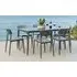 Rimini Rectangular Garden Dining Table - Grey, Ceramic Glass
