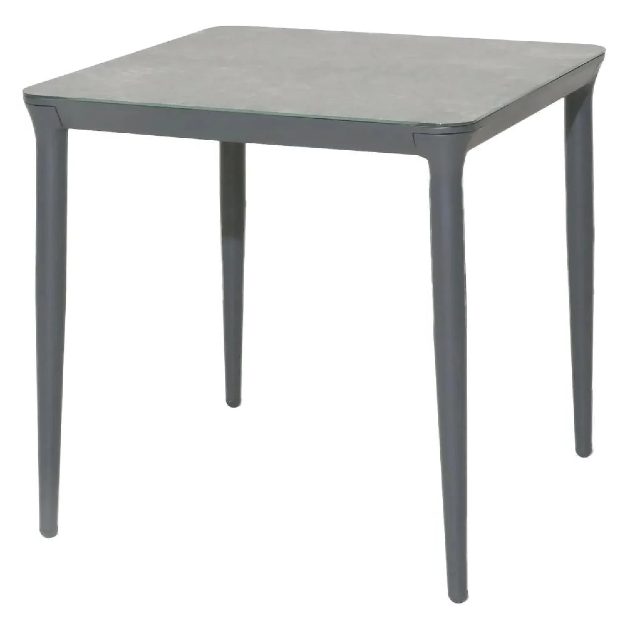 Rimini Square Garden Dining Table - Grey, Ceramic Glass
