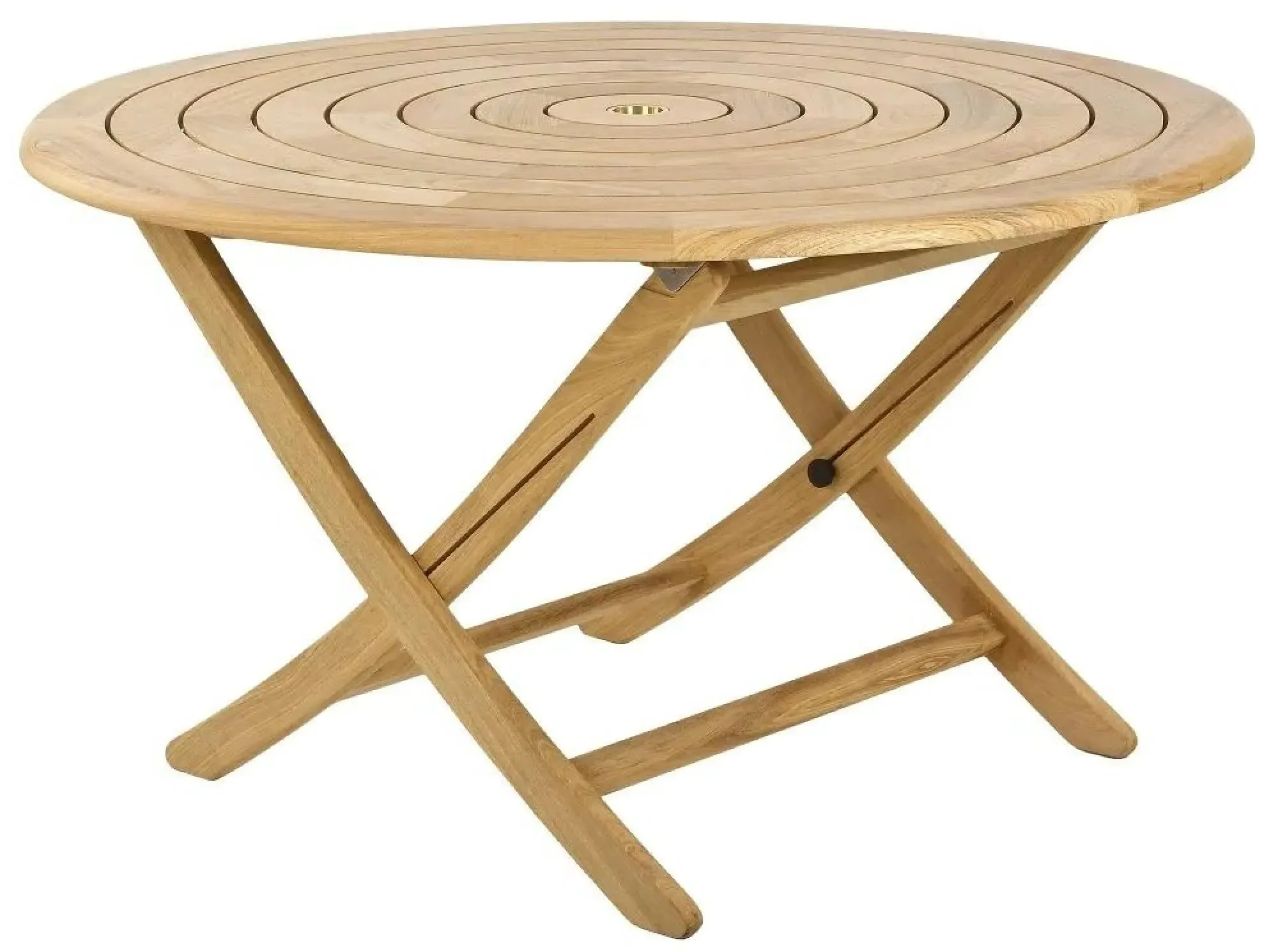 Roble Bengal Folding Garden Dining Table - Light Yellow