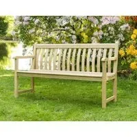 Roble Broadfield 5ft Garden Bench - Light Yellow