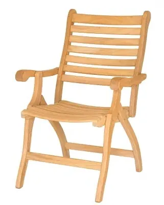 Roble Folding Garden Dining Armchair