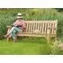 Roble Park 5ft Garden Bench - Light Yellow