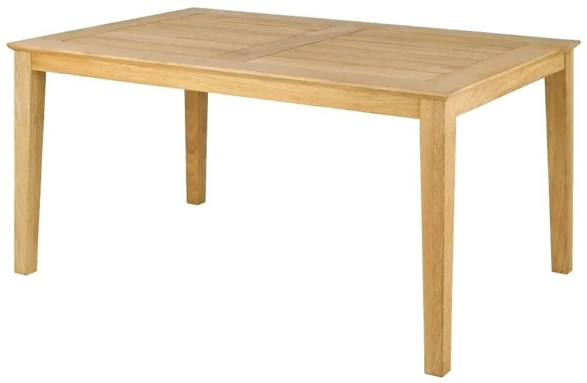 Roble Rectangular Garden Dining Table - Light Yellow