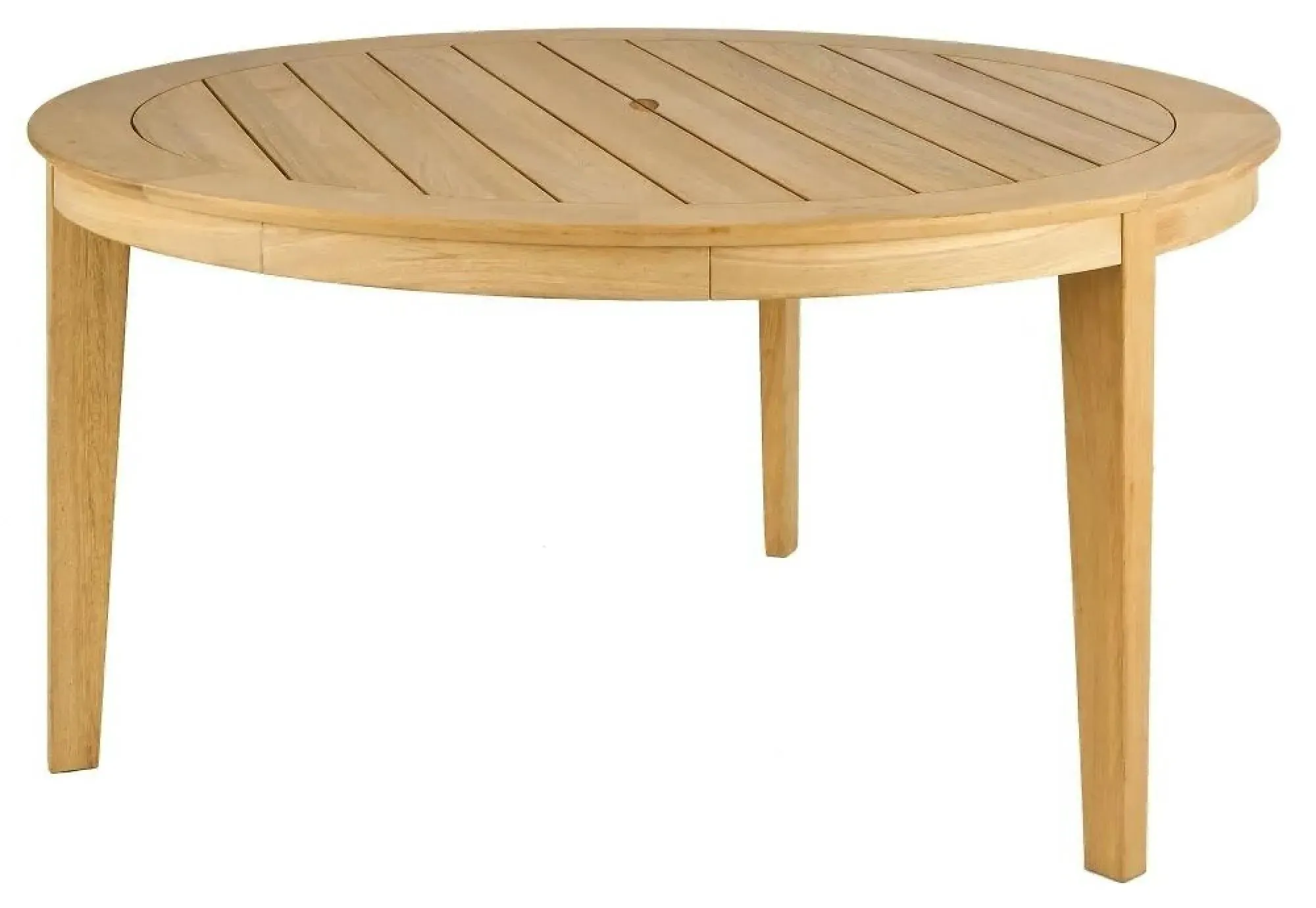 Roble Round Garden Dining Table - 160cm