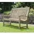 Roble Santa Cruz 5ft Garden Bench - Light Yellow