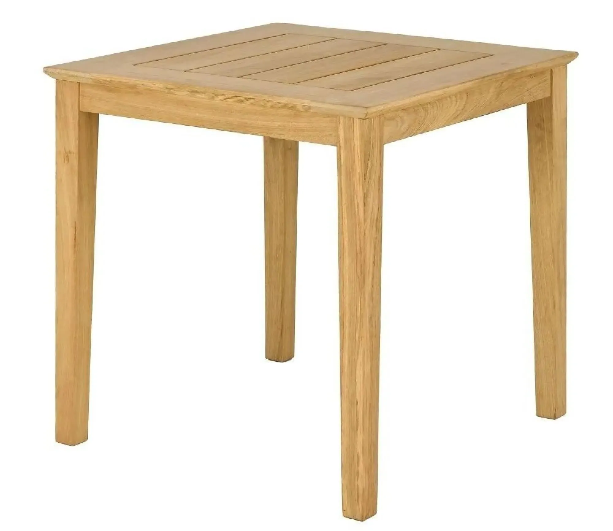 Roble Square Cafe Garden Dining Table - Light Yellow