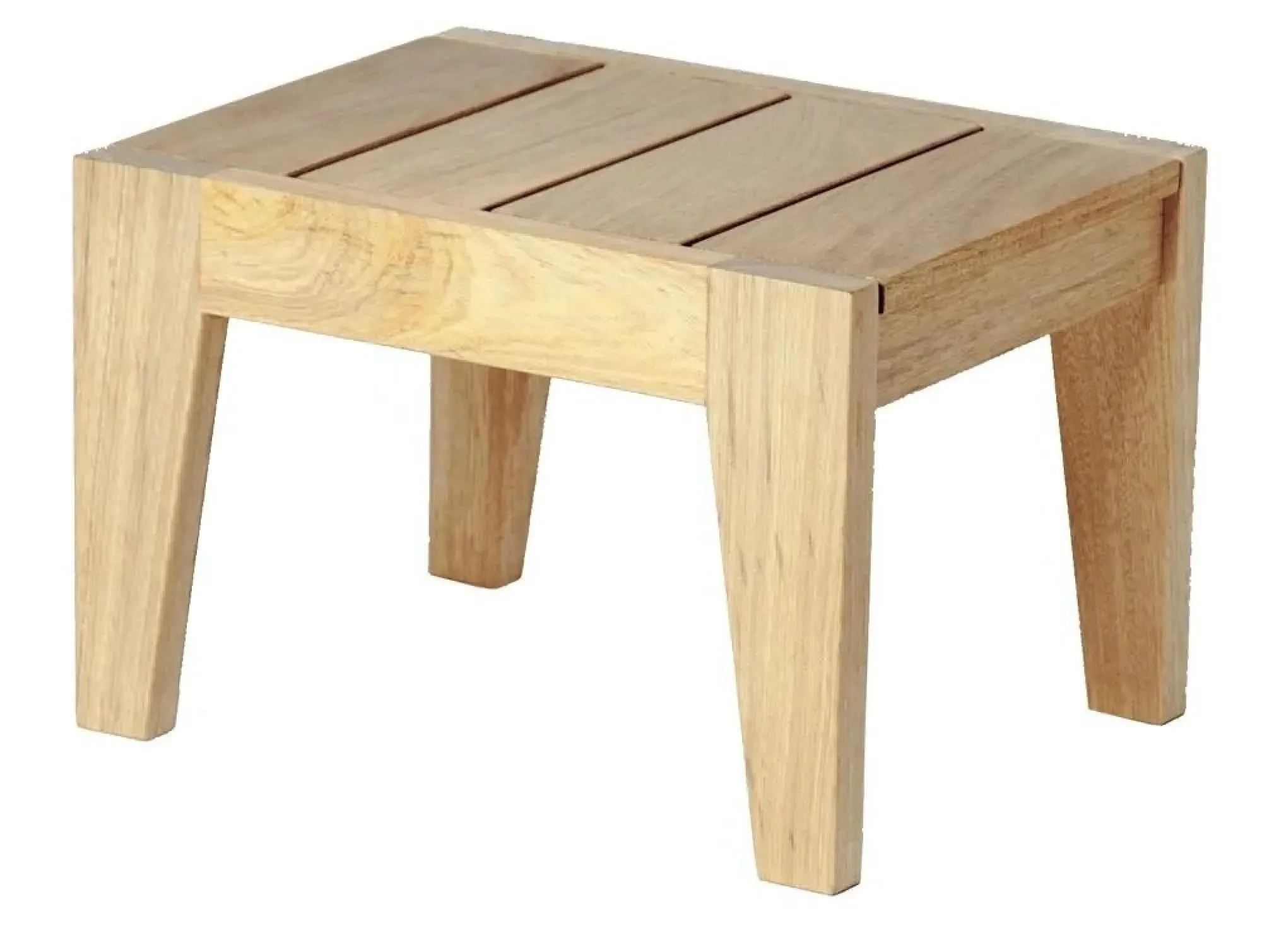 Roble Sunbed Garden Side Table - Light Yellow