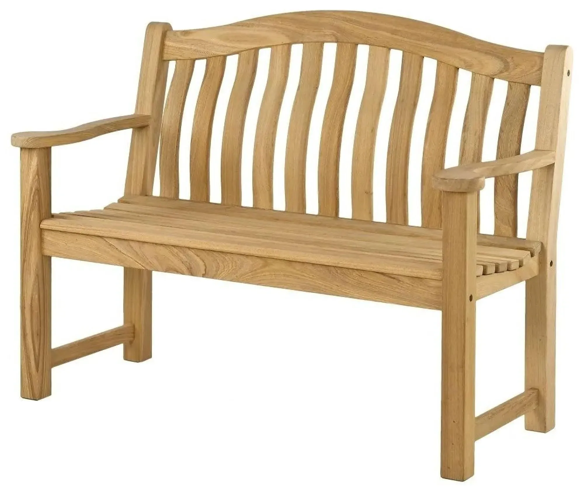 Roble Turnberry 4ft Garden Bench - Light Yellow
