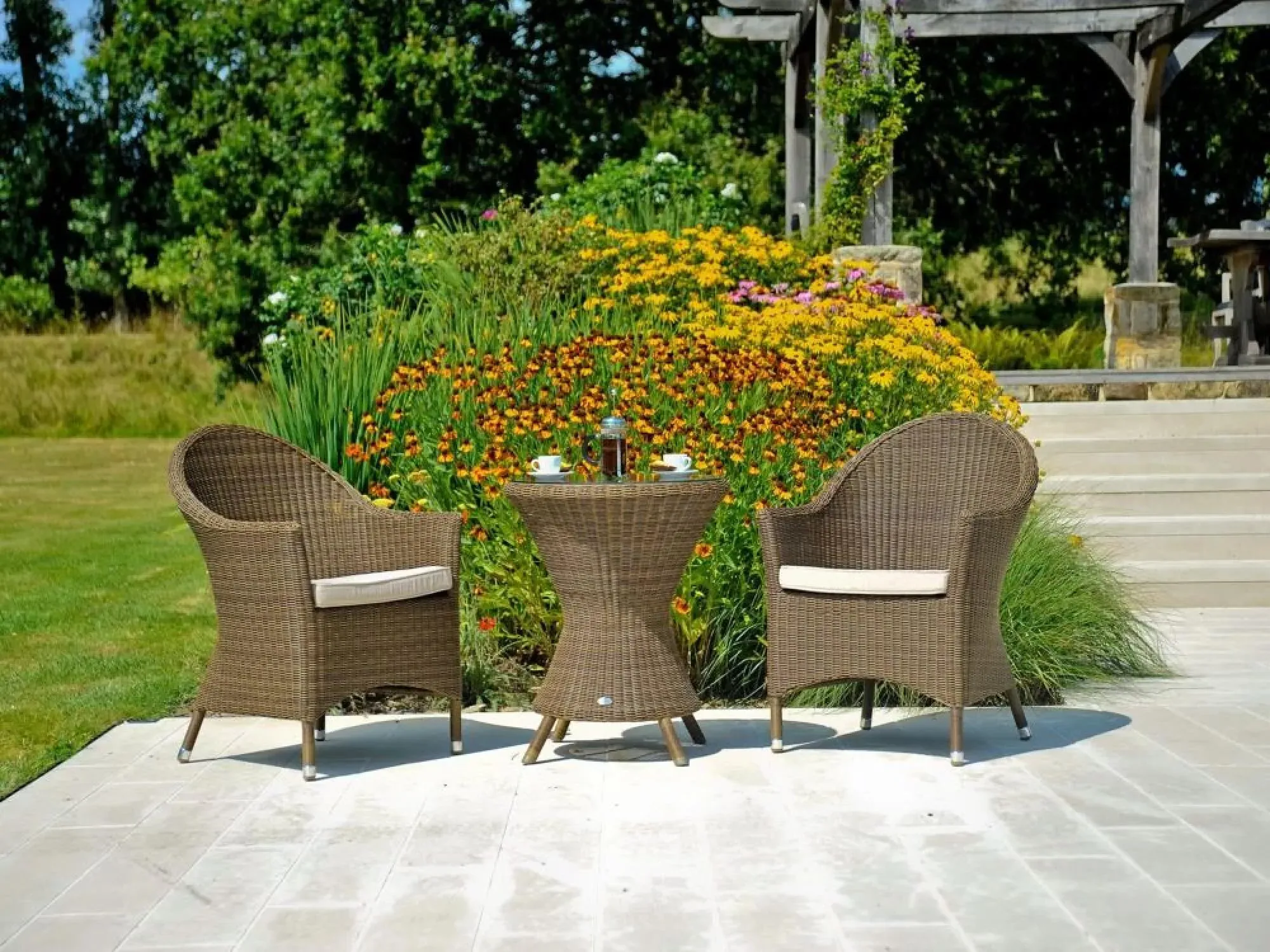 San Marino Garden Dining Armchair Set of 2