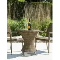 San Marino Round Garden Bistro Table - Glass
