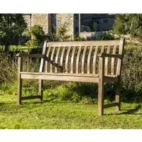 Sherwood Broadfield 4ft Garden Bench - Rustic