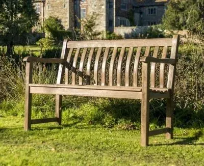 Sherwood Broadfield 4ft Garden Bench - Rustic image