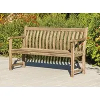 Sherwood Broadfield 5ft Garden Bench - Rustic