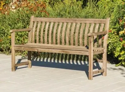 Sherwood Broadfield 5ft Garden Bench - Rustic