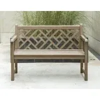 Sherwood Chorus 4ft Garden Bench - Rustic