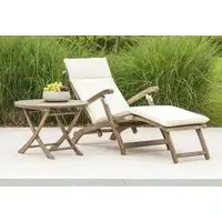 Sherwood Garden Steamer Chair - Rustic