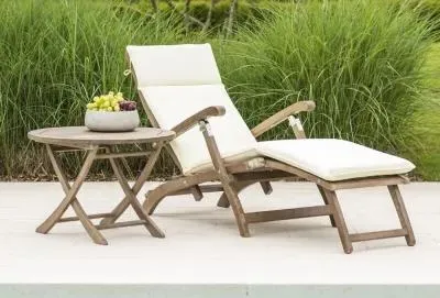 Sherwood Garden Steamer Chair - Rustic image