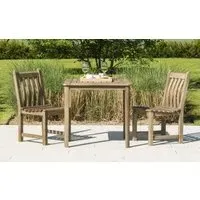 Sherwood Square Garden Dining Table - Rustic