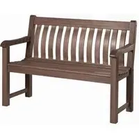 Sherwood St George 4ft Garden Bench - Rustic