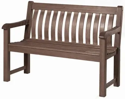 Sherwood St George 4ft Garden Bench - Rustic image