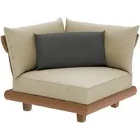 Sorrento Garden Corner Module - Teak