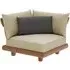Sorrento Garden Corner Module - Teak