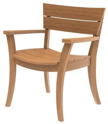 Sorrento Garden Dining Armchair - Teak