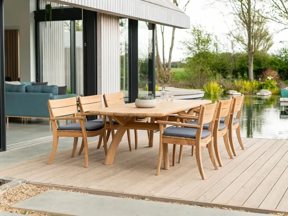 Sorrento Garden Dining Table - Teak