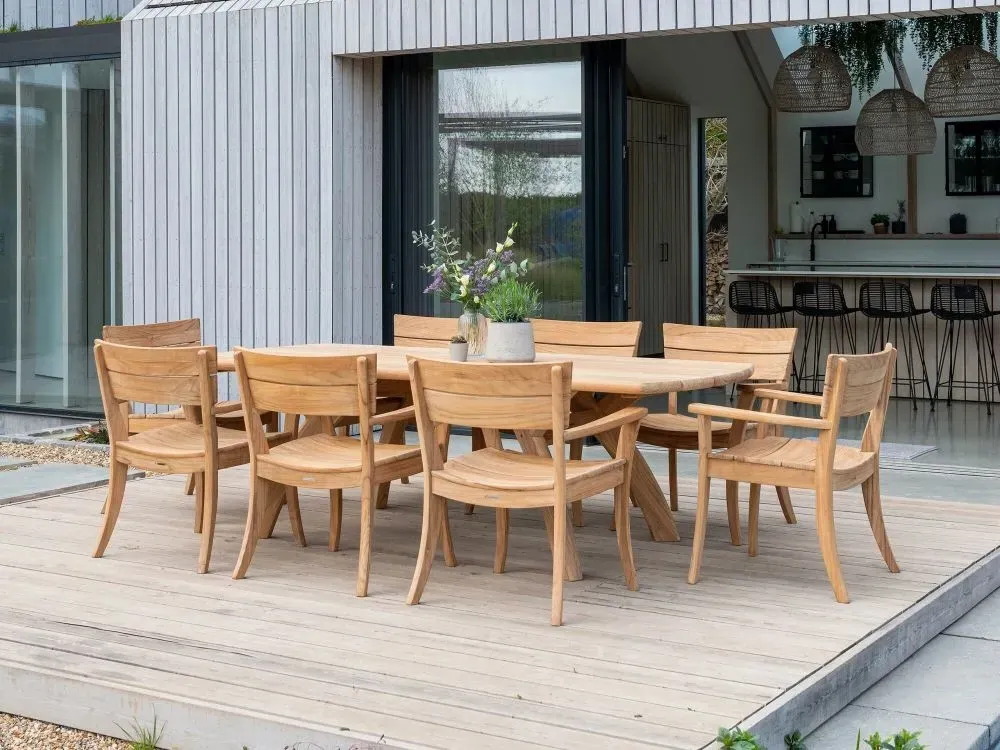 Sorrento Garden Dining Table - Teak
