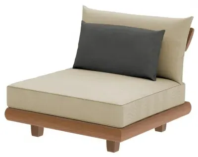 Sorrento Garden Mid Module - Teak image