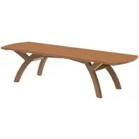 Sorrento Large Garden Dining Table - Teak