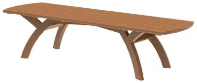 Sorrento Large Garden Dining Table - Teak