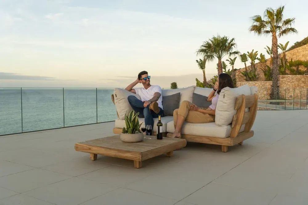 Sorrento Square Garden Coffee Table