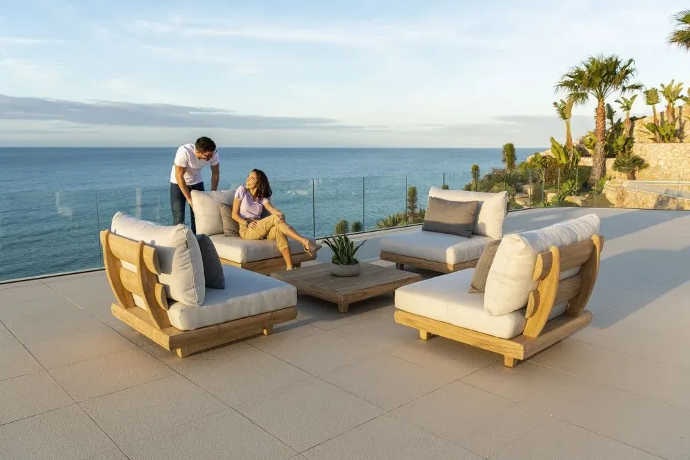 Sorrento Square Garden Coffee Table