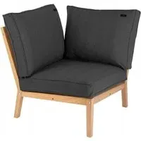 Tivoli Roble Garden Corner Module - Charcoal