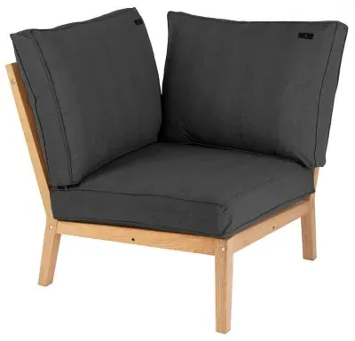 Tivoli Roble Garden Corner Module - Charcoal